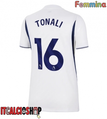 Tottenham Hotspur Sandro Tonali #16 Prima Maglia Femmina 2026-27 Manica Corta